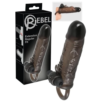 Rebel Regular - vibrációs péniszköpeny (19cm) - 6 990 Ft Rebel Regular - vibrációs péniszköpeny (19cm) - 6 990 Ft