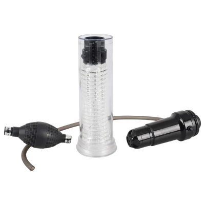 You2Toys - 2in1 - péniszpumpa és maszturbátor egyben (átlátszó)