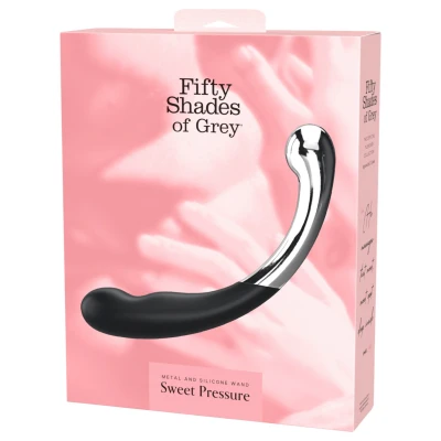 A szürke ötven árnyalata Sweet Pressure - dupla dildó (fekete)