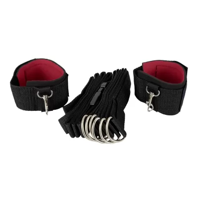 You2Toys - ágyhoz rögzíthető bondage kötöző szett (3 részes)