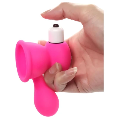 Aixiasia Bobo - vibráló mellszívó és bimbószívó nőknek (pink)