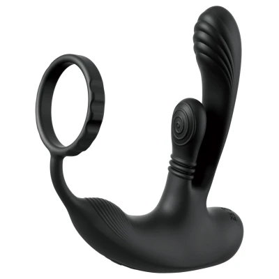 Anal Fantasy Ass-Gasm IntiMotion - anál- és prosztata vibrátor (fekete)