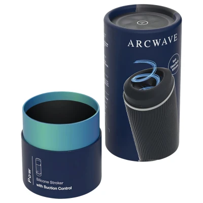 Arcwave Pow - manuális szívó maszturbátor férfiaknak (fekete)