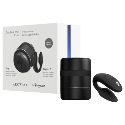 Arcwave Voy és We-Vibe Sync 2 - Double the Fun szett (fekete)