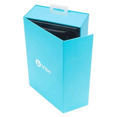 b-Vibe Novice - rádiós anál vibrátor kezdőknek (fekete)