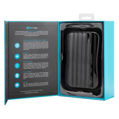 b-Vibe Novice - rádiós anál vibrátor kezdőknek (fekete)
