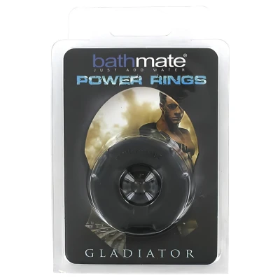 BathMate - Gladiator szilikon péniszgyűrű (fekete)