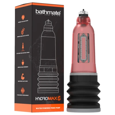 Bathmate Hydromax5 - hidro péniszpumpa (piros)