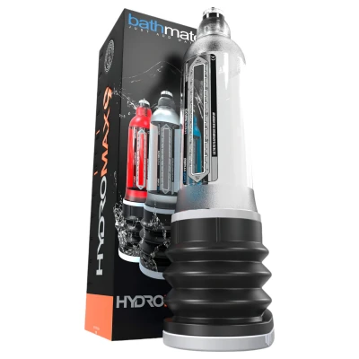 Bathmate Hydromax 9 - hidro péniszpumpa (átlátszó)