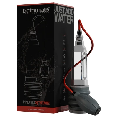 Bathmate HydroXtreme 6 - hidropumpa szett, péniszpumpa (átlátszó)