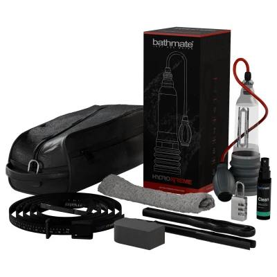 Bathmate HydroXtreme 6 - hidropumpa szett, péniszpumpa (átlátszó)