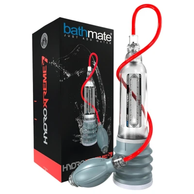 Bathmate Xtreme Hydromax 7 - hidropumpa szett, péniszpumpa (átlátszó)
