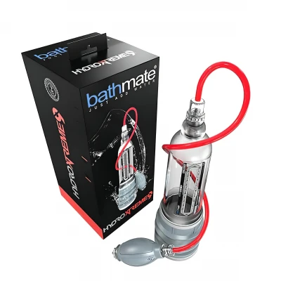 Bathmate HydroXtreme 9 - hidro péniszpumpa szett (átlátszó)