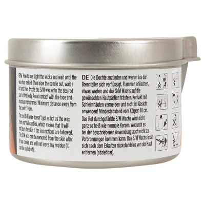 BDSM Kerze - paraffin testgyertya (100 ml)