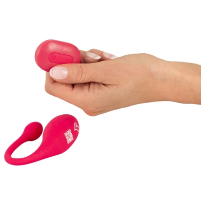 Beau Coeur Koral - hordható vibrotojás távirányítóval (pink)