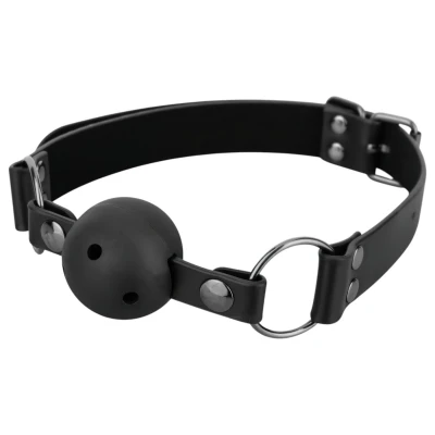 Bedroom Fantasies - fekete szájpecek szett BDSM játékhoz (3 db)