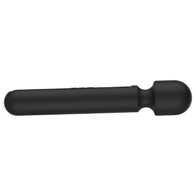 BLAQ - nagy digitális wand masszírozó vibrátor (fekete)