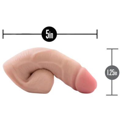 Blush Performance - élethű packer műpénisz (testszínű, 13 cm)