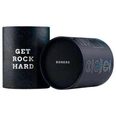 Boners Get Rock Hard - utazó maszturbátor férfiaknak (szürke)