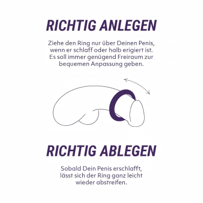 Boners - szilikon péniszgyűrű szett - 6 db (szürke)