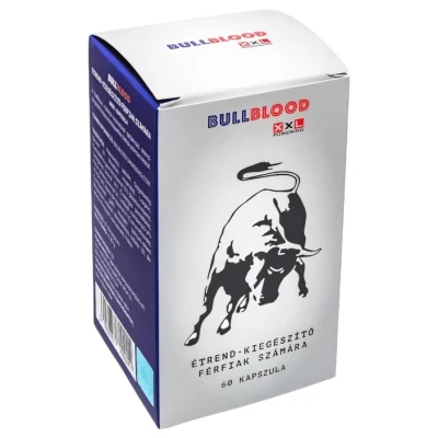BullBlood - étrend-kiegészítő kapszula férfiaknak (60 db)