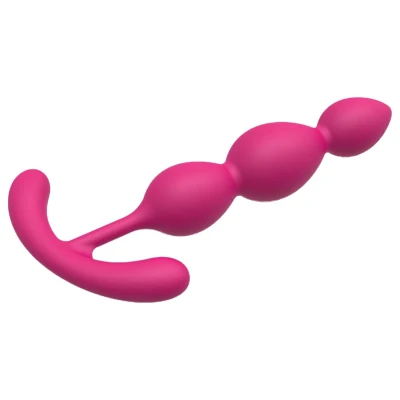 Cheeky Love - gyöngyös anál plug kezdőknek (pink)