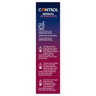 Control - tüskés óvszer (12 db)
