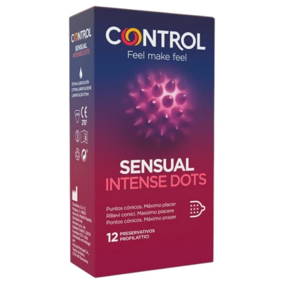 Control - tüskés óvszer (12 db)