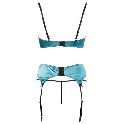Cottelli - Jáde - exkluzív push-up melltartó szett (zöld)