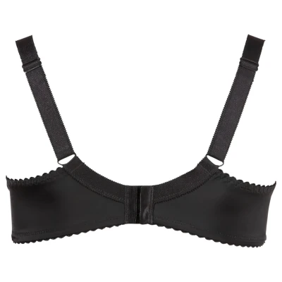 Cottelli Plus Size - push-up mellemelő (fekete)