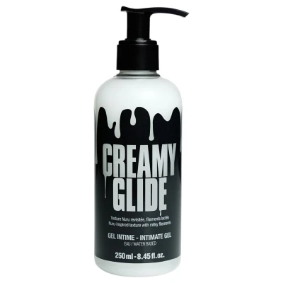 Creamy Glide - vízbázisú síkosító és masszázsgél, műsperma hatású (250 ml)