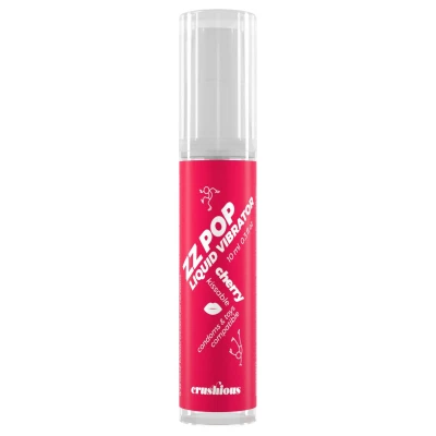 Crushious ZZ POP - ehető folyékony vibrátor, cseresznye (10ml)