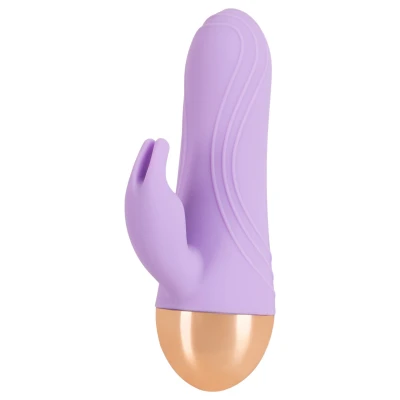 Cuties - akkus, vízálló mini csiklókaros vibrátor (lila)