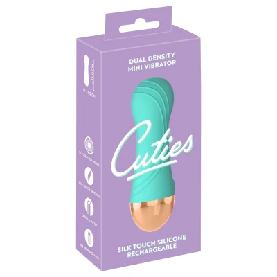 Cuties - akkus, vízálló mini vibrátor (zöld)