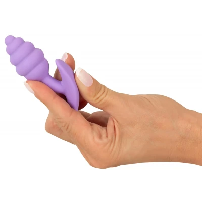 Cuties Mini Butt Plug - szilikon anál plug (lila)
