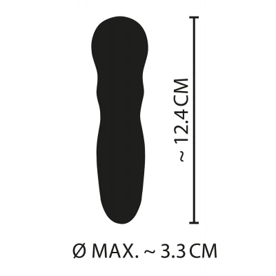You2Toys - Cuties Mini Rose - akkus, hullámos vibrátor (pink)