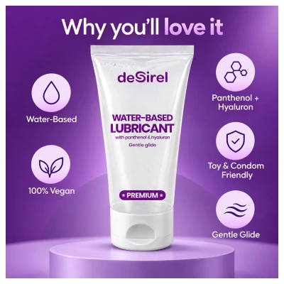 Desirel - ápoló hatású vízbázisú síkosító (50 ml)