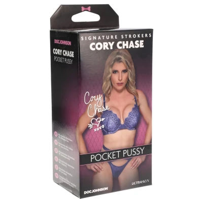 Doc Johnson Cory Chase - élethű Ultraskyn művagina maszturbátor (testszínű)