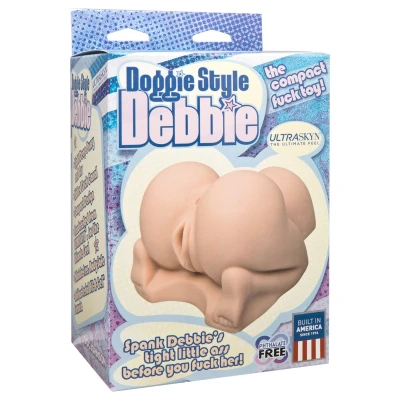 Doc Johnson Doggie Style Debbie - élethű műpunci maszturbátor (testszínű)