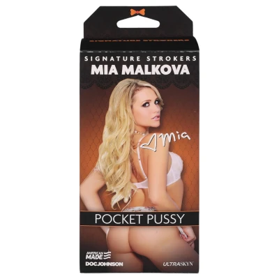 Doc Johnson Mia Malkova - élethű Ultraskyn műpunci (testszínű)