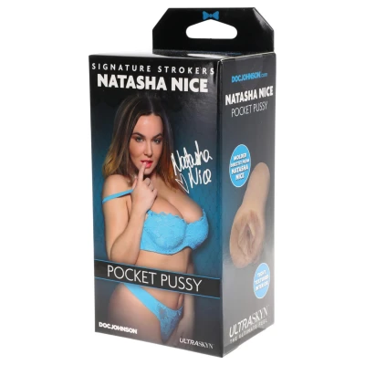 Doc Johnson Natasha Nice - élethű Ultraskyn művagina maszturbátor (testszínű)