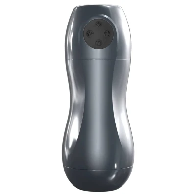Dorcel Blowjoy Vibe - szívó és vibrációs akkus maszturbátor (szürke)