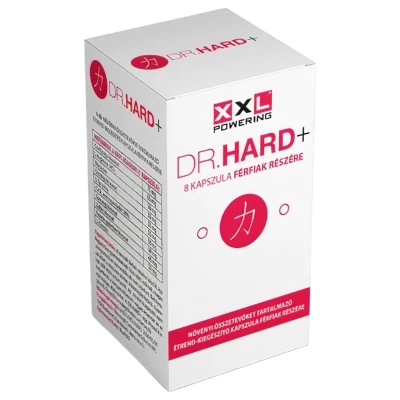 Dr. Hard+ - erős étrend-kiegészítő kapszula férfiaknak (8 db)