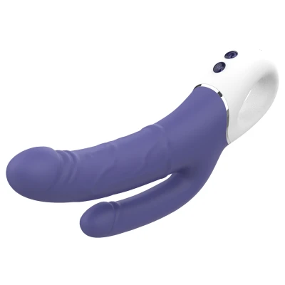 Dreamtoys Essentials - dupla motoros vibrátor (lila)