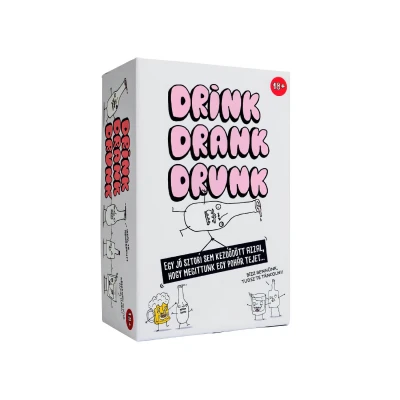 Drink Drank Drunk - ivós társasjáték felnőtteknek (magyar nyelvű)