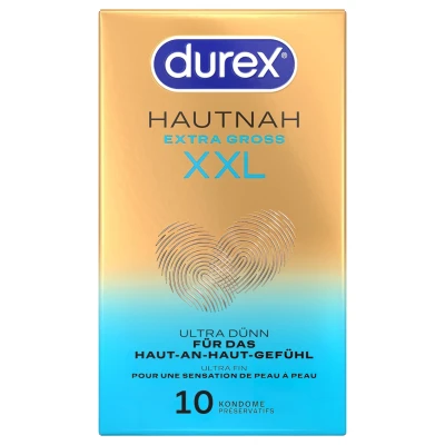 Durex Hautnah XXL- extra nagy óvszer (10 db)