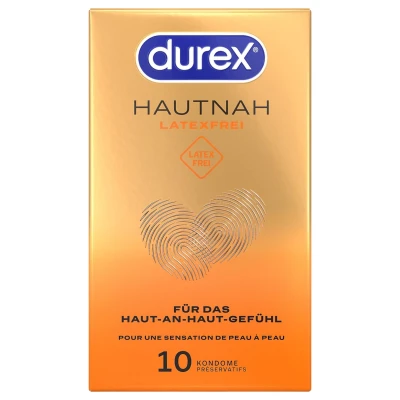 Durex Hautnah - latexmentes óvszer, természetes érzés (10 db)