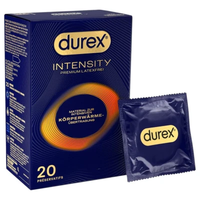 Durex Intensity - vékony, latexmentes óvszer (20 db)