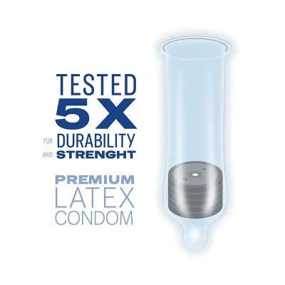 Durex Nude Close Fit - vékony óvszer (10 db)