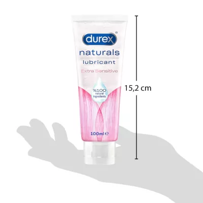 Durex Naturals - extra szenzitív síkosító (100 ml)
